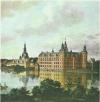Frederiksborg Slot set fra Jægerbakkenmaleri - Kunstner Jacob Coning 1706